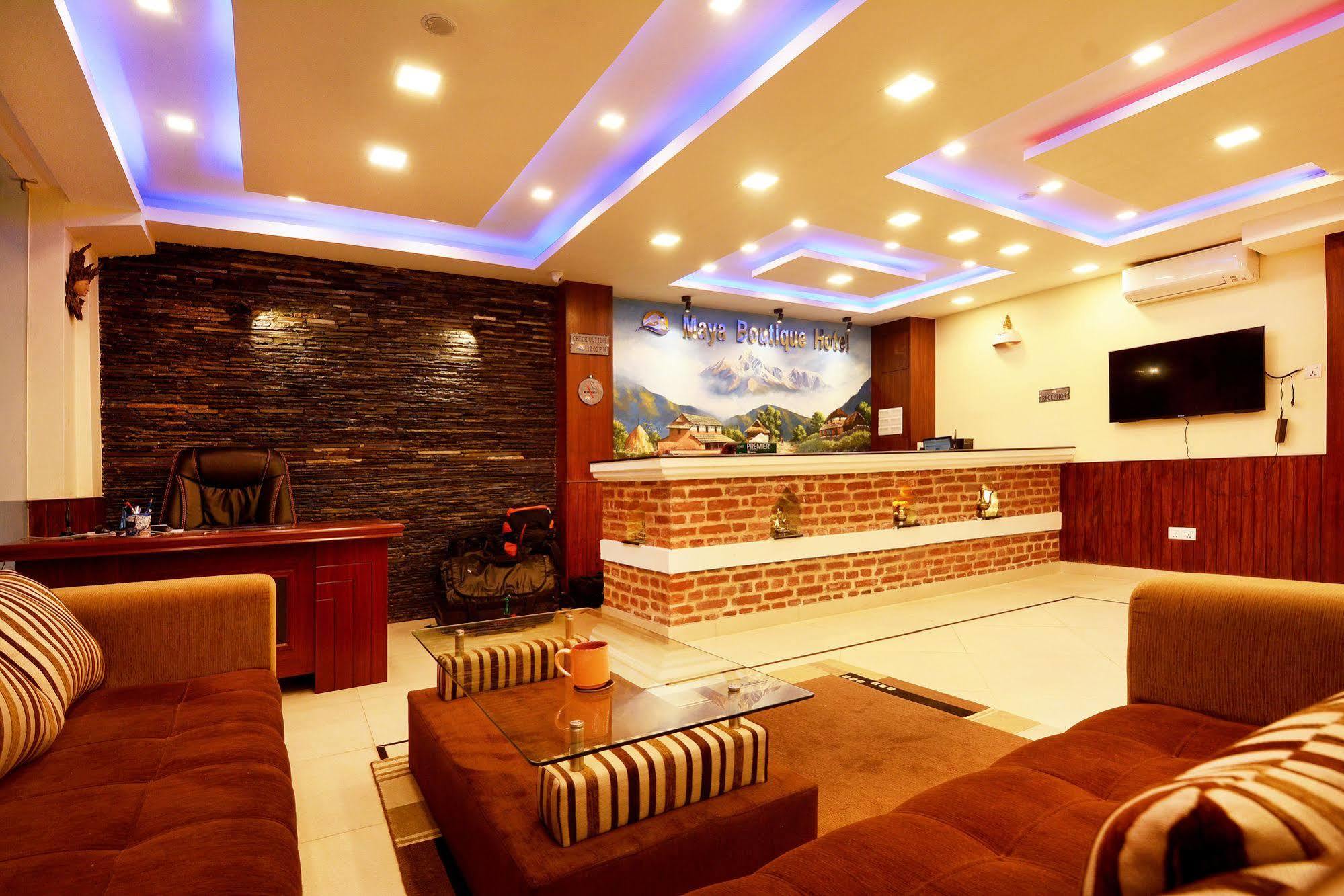 Maya Boutique Hotel Kathmandu Exterior foto